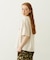 ROPEY LOGO CHAIN STITCH S/S TEE