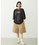 STENCIL SAGARA EMBROIDERY S/S TEE