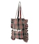 FRILLED TARTAN TOTE BAG