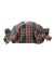 FRILLED TARTAN TOTE BAG