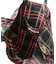 FRILLED TARTAN TOTE BAG