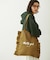 FRILLED TARTAN TOTE BAG