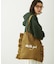 FRILLED TARTAN TOTE BAG