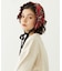 FRILLED TARTAN EARMUFFS