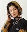 FRILLED TARTAN EARMUFFS
