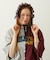 FRILLED TARTAN EARMUFFS