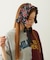 FRILLED TARTAN EARMUFFS