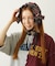 FRILLED TARTAN EARMUFFS