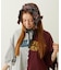 FRILLED TARTAN EARMUFFS
