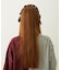 FRILLED TARTAN EARMUFFS