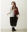 FRILLED TARTAN EARMUFFS