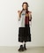 FRILLED TARTAN EARMUFFS
