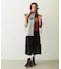 FRILLED TARTAN EARMUFFS
