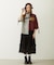 FRILLED TARTAN EARMUFFS