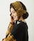 FRILLED TARTAN EARMUFFS