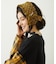 FRILLED TARTAN EARMUFFS
