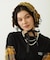 FRILLED TARTAN EARMUFFS