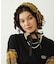 FRILLED TARTAN EARMUFFS