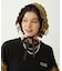 FRILLED TARTAN EARMUFFS
