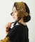 FRILLED TARTAN EARMUFFS