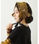 FRILLED TARTAN EARMUFFS