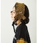 FRILLED TARTAN EARMUFFS