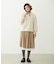 FRILLED TARTAN EARMUFFS