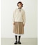 FRILLED TARTAN EARMUFFS