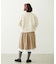 FRILLED TARTAN EARMUFFS