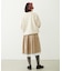 FRILLED TARTAN EARMUFFS