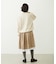 FRILLED TARTAN EARMUFFS