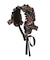 FRILLED TARTAN EARMUFFS