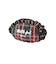 FRILLED TARTAN POUCH