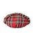 FRILLED TARTAN POUCH