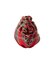 FRILLED TARTAN POUCH