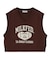 COLLEGE LOGO V-NECK SWEAT VEST