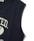 COLLEGE LOGO V-NECK SWEAT VEST