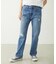 REPAIR DETAIL DENIM PANTS