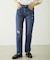 REPAIR DETAIL DENIM PANTS