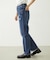 REPAIR DETAIL DENIM PANTS