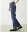 REPAIR DETAIL DENIM PANTS