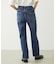 REPAIR DETAIL DENIM PANTS