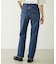 REPAIR DETAIL DENIM PANTS