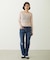 REPAIR DETAIL DENIM PANTS