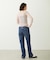 REPAIR DETAIL DENIM PANTS