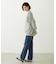 REPAIR DETAIL DENIM PANTS