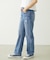 REPAIR DETAIL DENIM PANTS