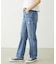 REPAIR DETAIL DENIM PANTS