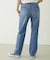 REPAIR DETAIL DENIM PANTS
