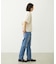 REPAIR DETAIL DENIM PANTS